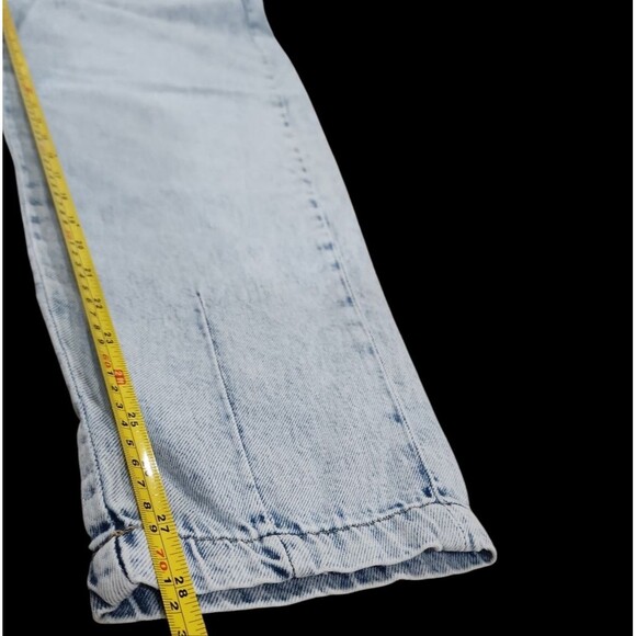 Garage Denim 80's Mom Jeans Light Wash Women Sz 05/27 Pleated Front Pockets - Picture 6 of 10